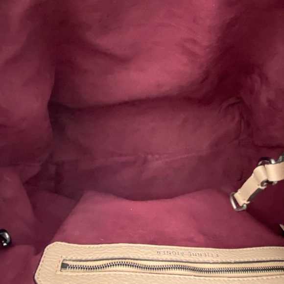 Etienne Agner soft leather tan tote great preloved condition - Picture 7 of 9